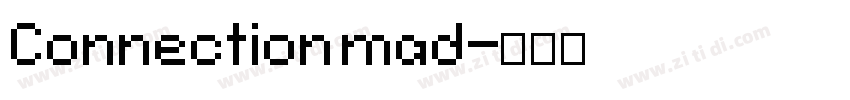 Connection mad字体转换